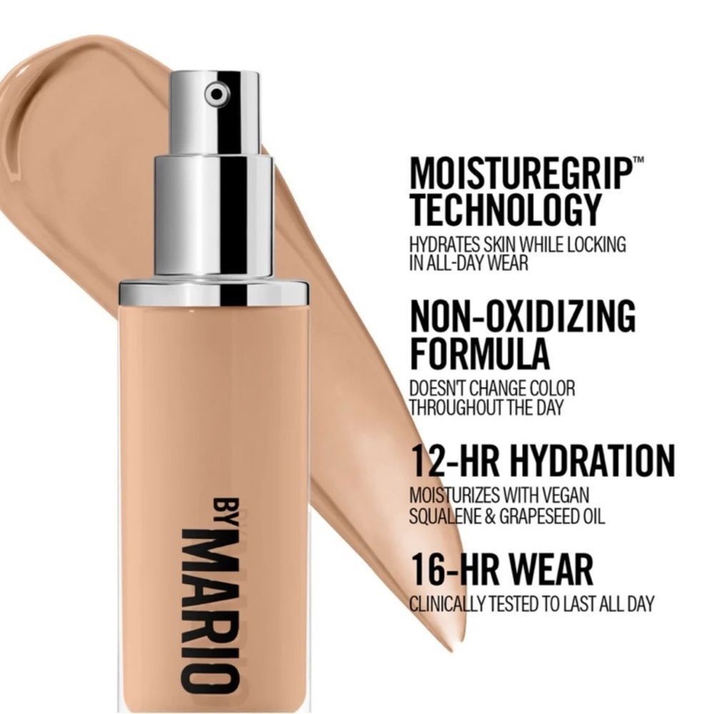 MAKEUP BY MARIO FOUNDATION 8N SurrealSkin® Luminous Hydrating Foundation - Picture 4 of 7